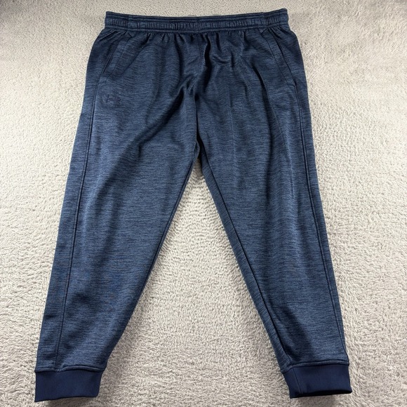 Under Armour Other - Under‎ Armour Jogger Sweat Pants Mens XXL Blue Dazzle Loose Fit Cold Gear